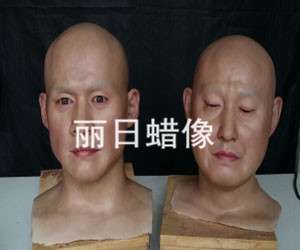 蜡像 硅胶像头像制作