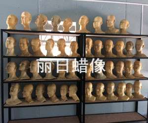 蜡像 硅胶像头像制作