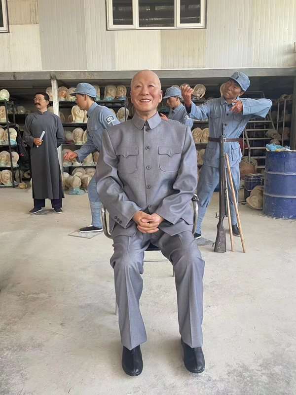 硅胶像制作 